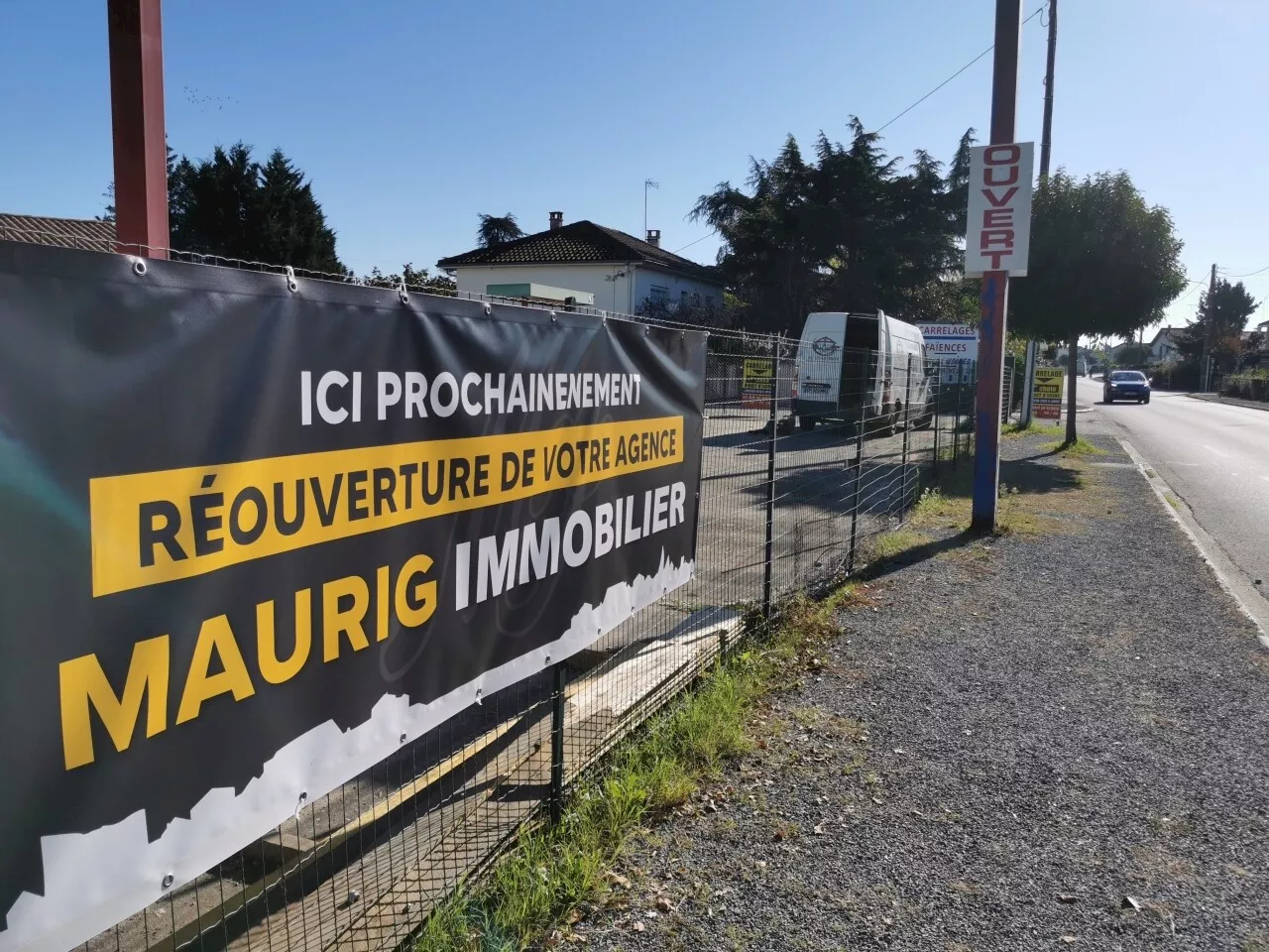 Un an après le terrible incendie des Messageries cette agence immobilière revient à Marmande