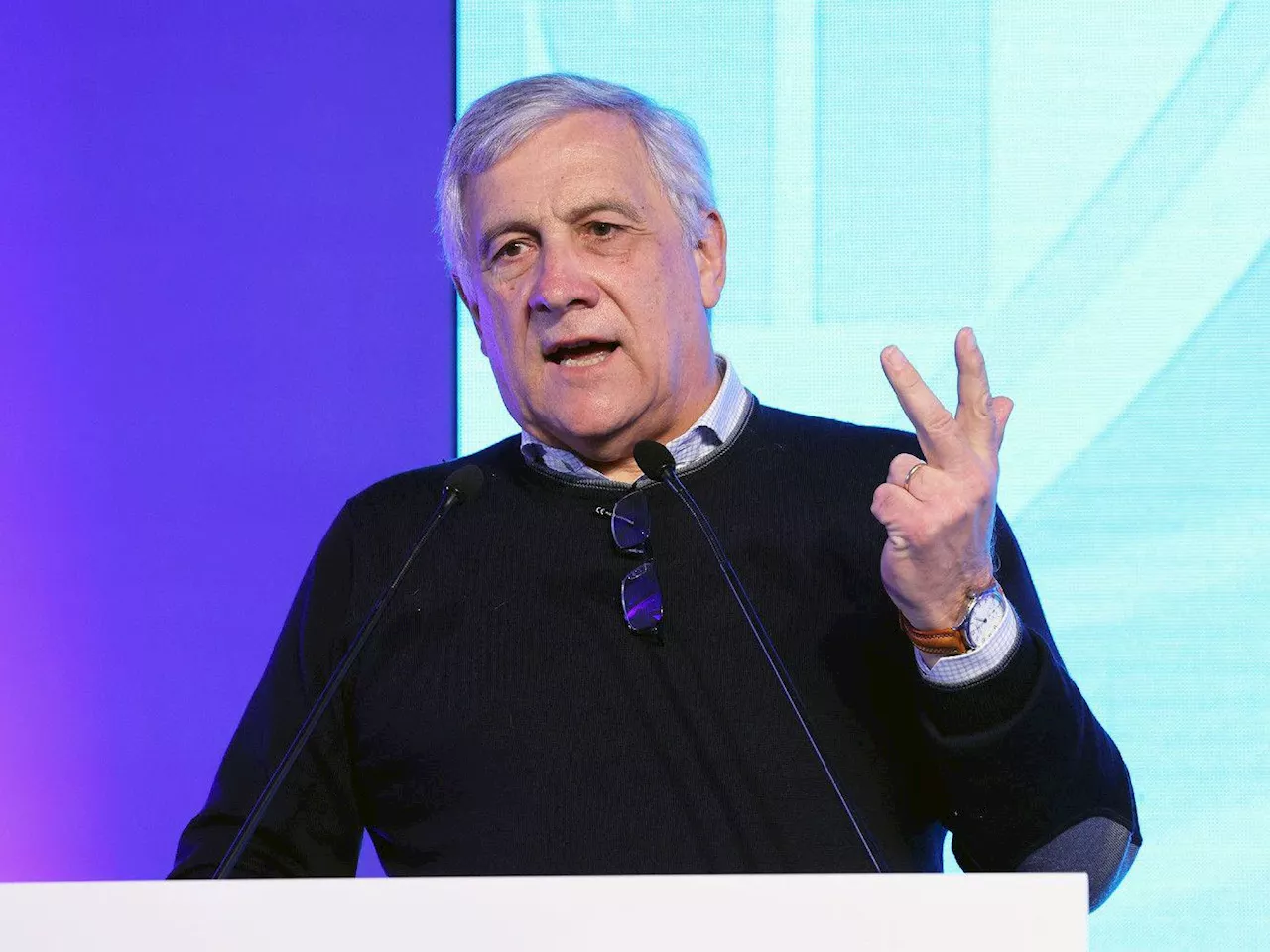 Tajani: 'Linea armi non cambia, vanno usate in territorio ucraino'