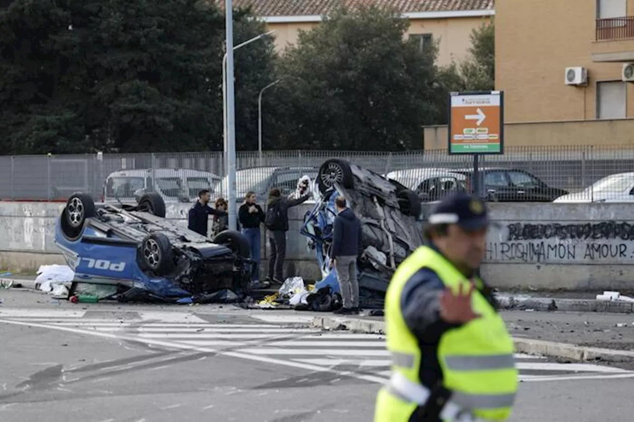 Incidente tra due volanti, muore un poliziotto a Roma