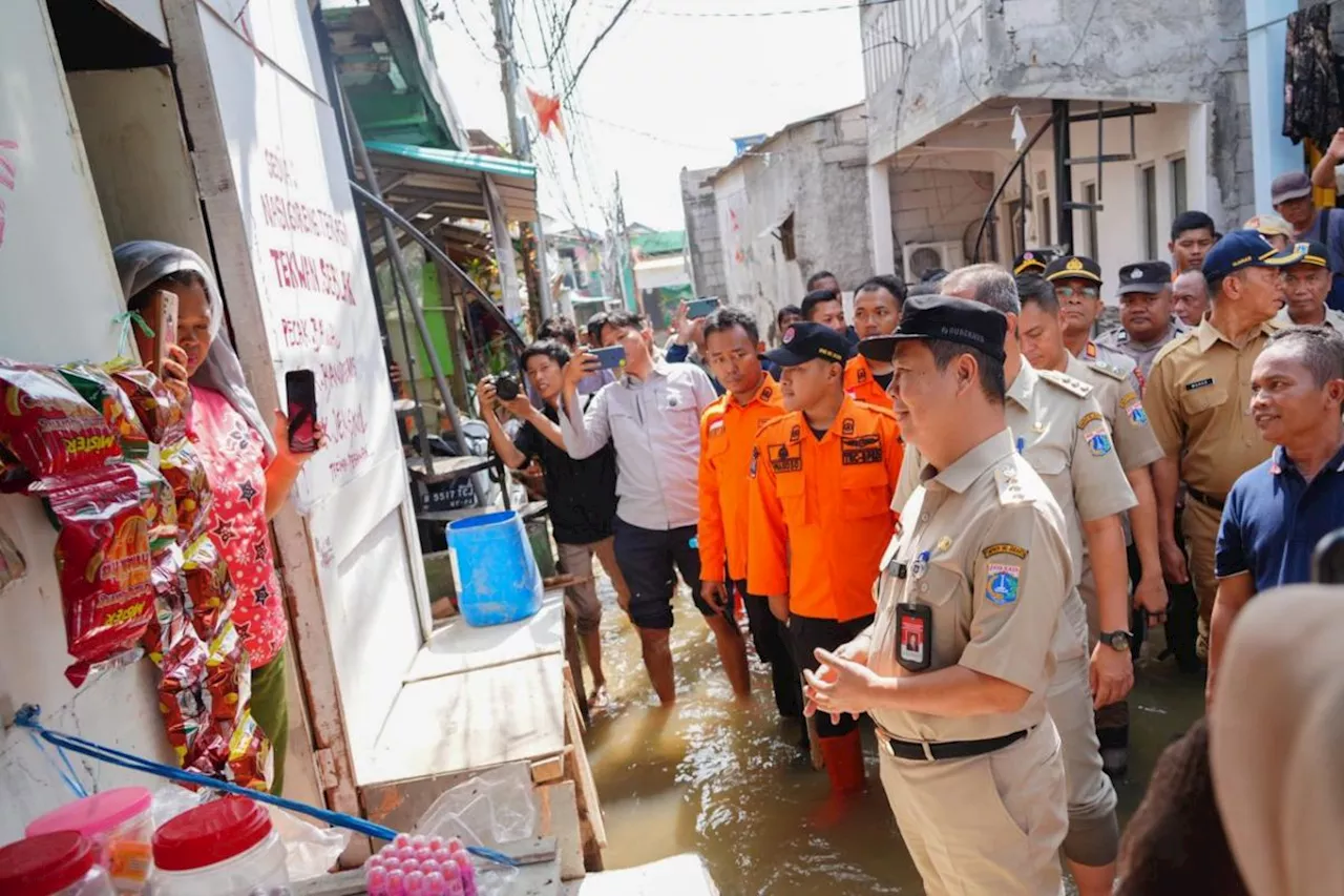 Lurah Pluit: Delapan RT di Muara Angke terdampak banjir rob