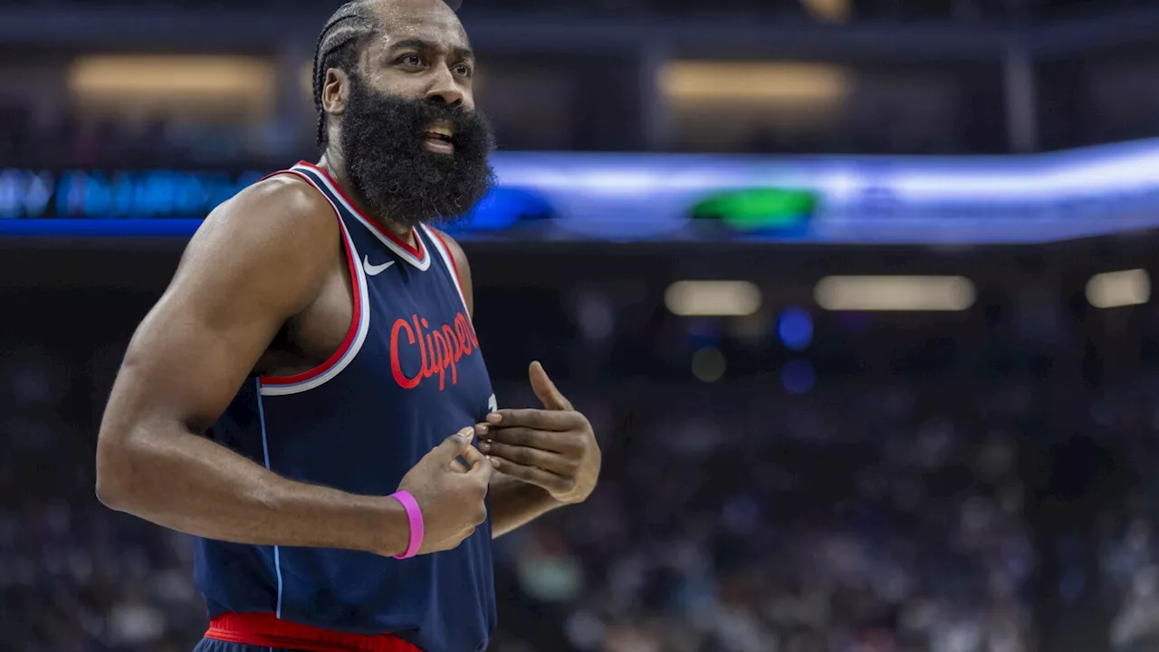 James Harden breaks tie with Ray Allen, moves into No. 2 on NBA's career 3-point list