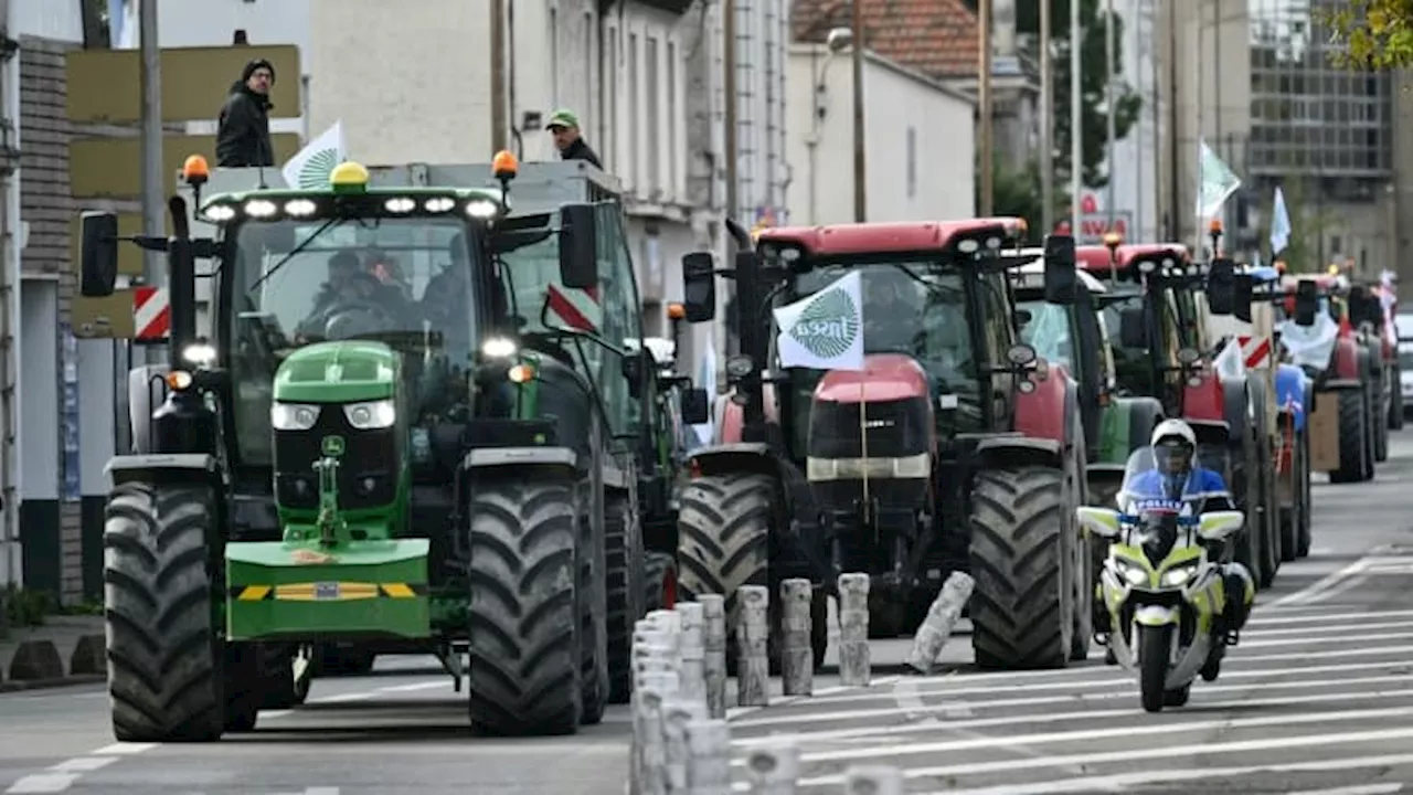 Colère des agriculteurs: le pont de l'Europe bloqué à Strasbourg, 300 tracteurs mobilisés