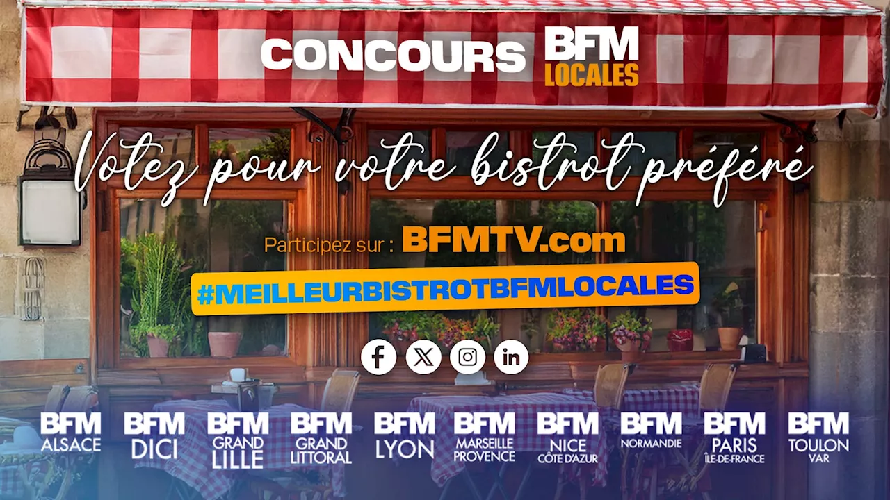 Concours du Meilleur Bistrot - BFM Locales : Votez pour le bistrot préféré de votre région !