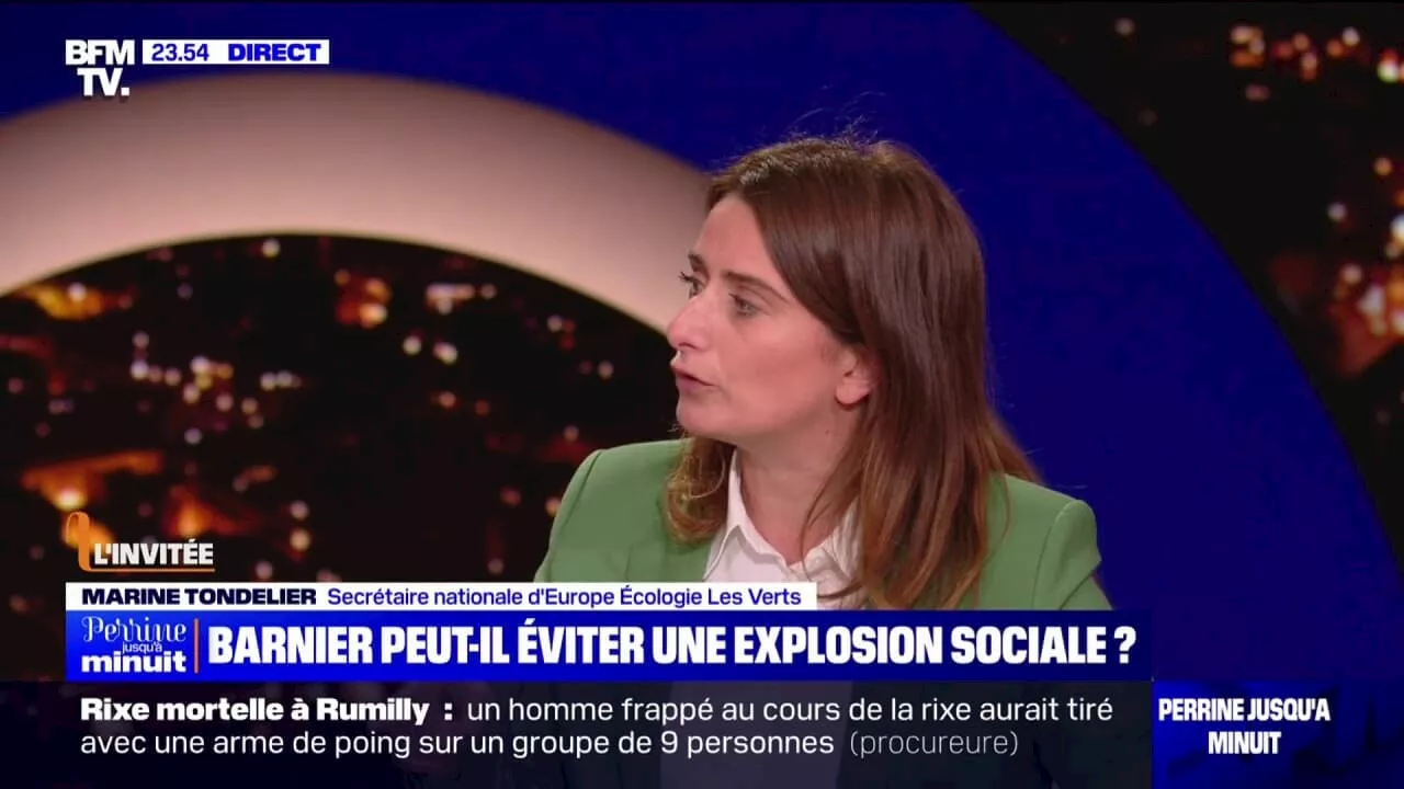 Marine Tondelier: 'Quand les classes populaires ne se reconnaissent pas dans les Écologistes ou dans la gauche en général, ce n'est pas la faute des classes populaires'