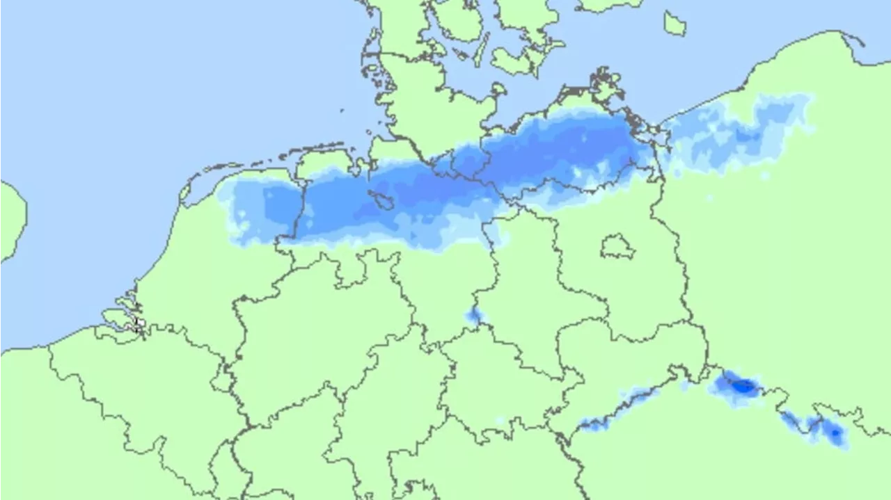 Winterwetter: Schnee trifft Norddeutschland, Sturm erwartet im Süden