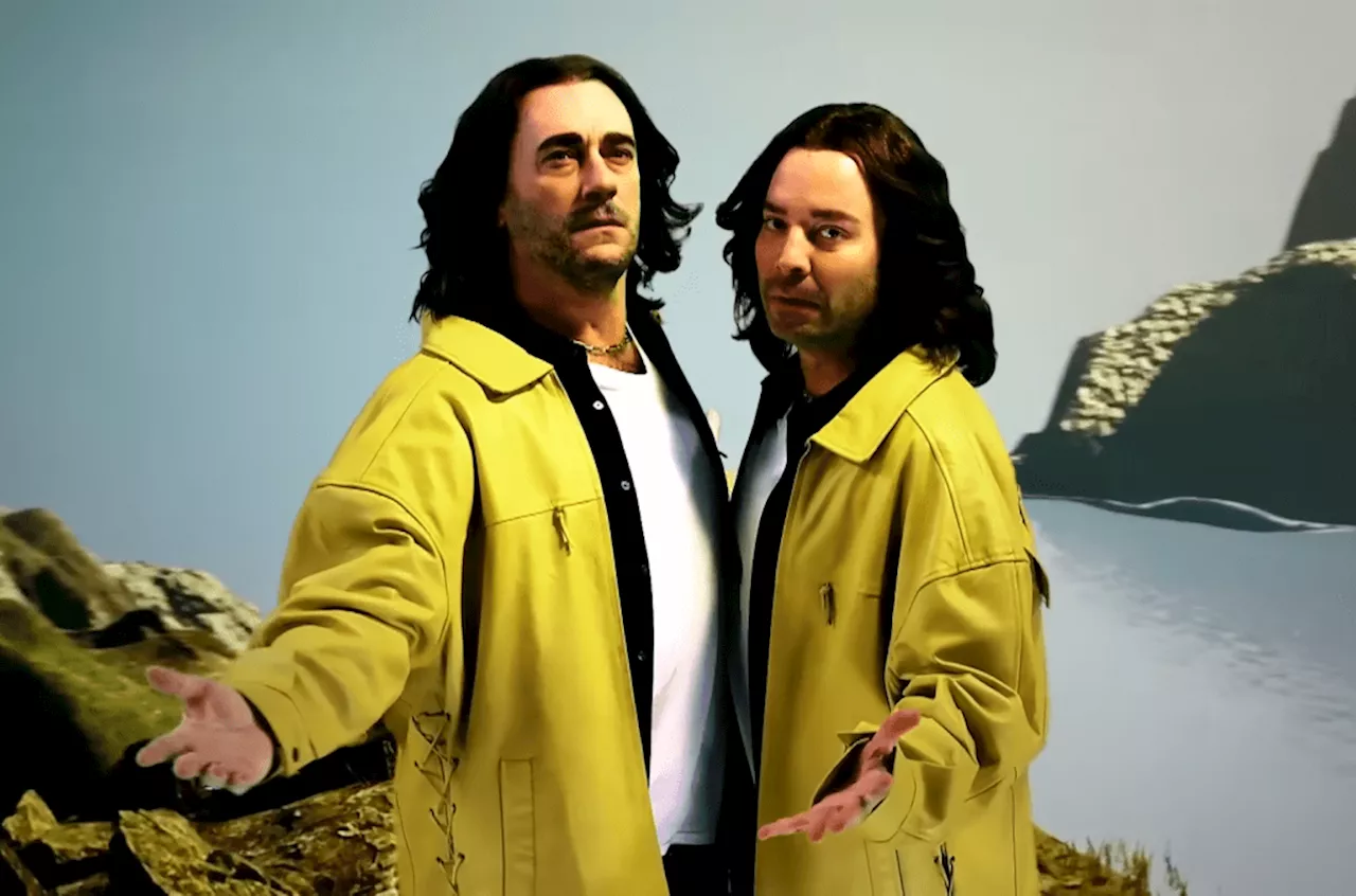 Jimmy Fallon & Jon Hamm Transform Into Creed for Hilarious ‘With Arms Wide Open’ Music Video Recreation