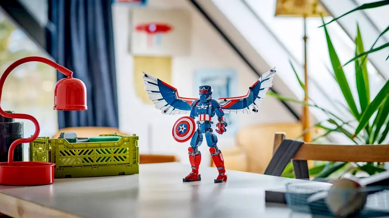 LEGO Reveals New Captain America: Brave New World Figure Set