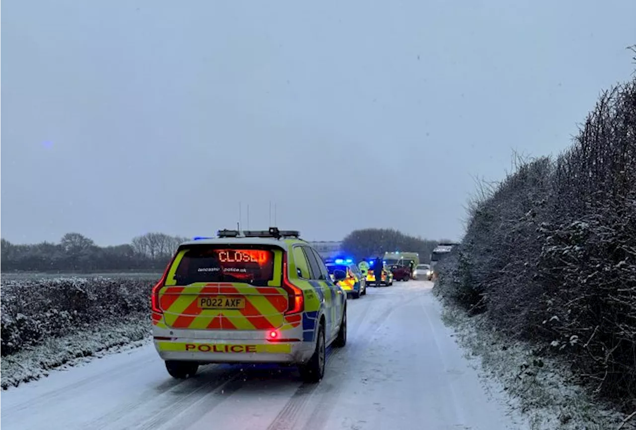 National Highways issues amber weather alert for snow on high roads in North West