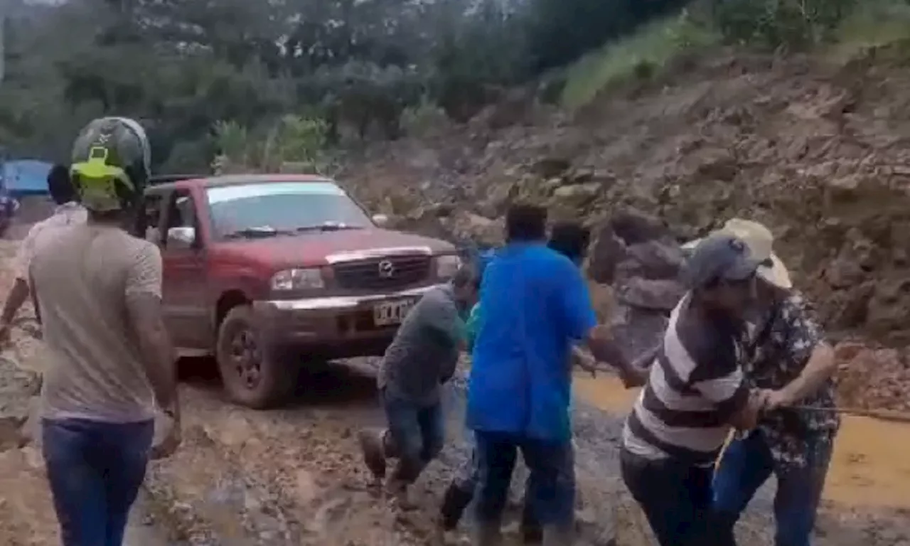 Aguaceros causan estragos en El Carmen de Chucurí, Santander: estas son las afectaciones