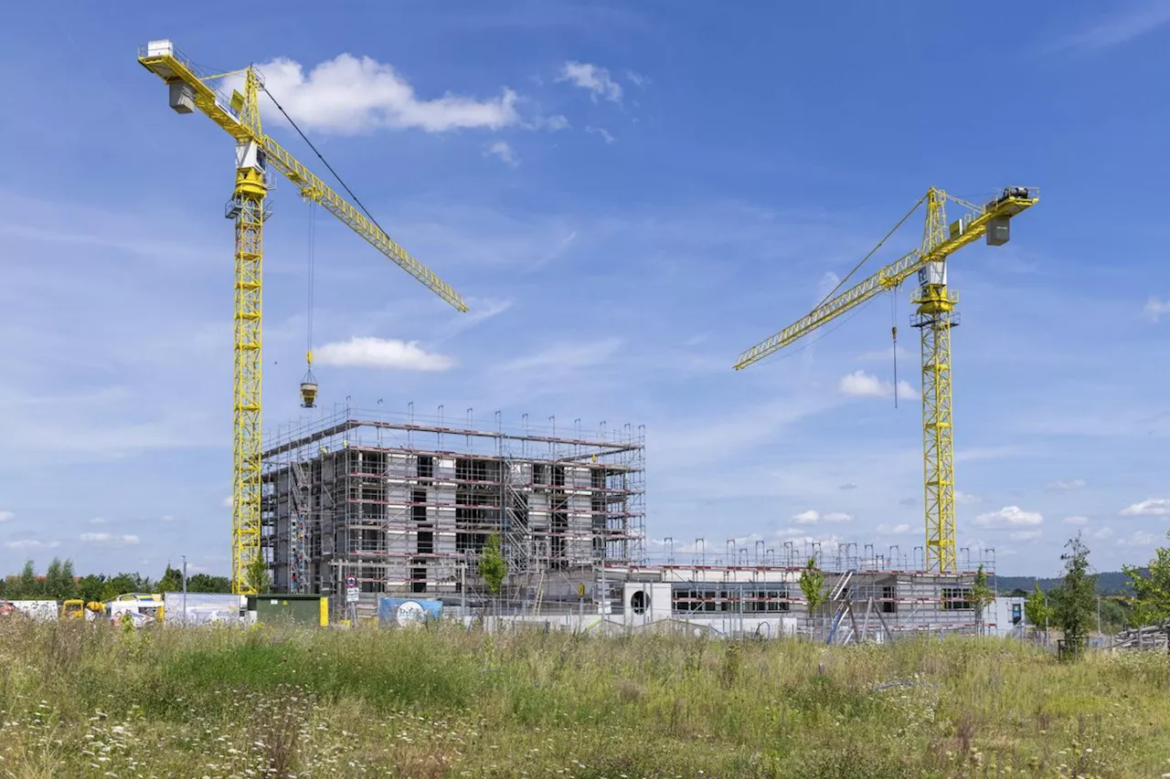 Fast ein Viertel weniger Baugenehmigungen