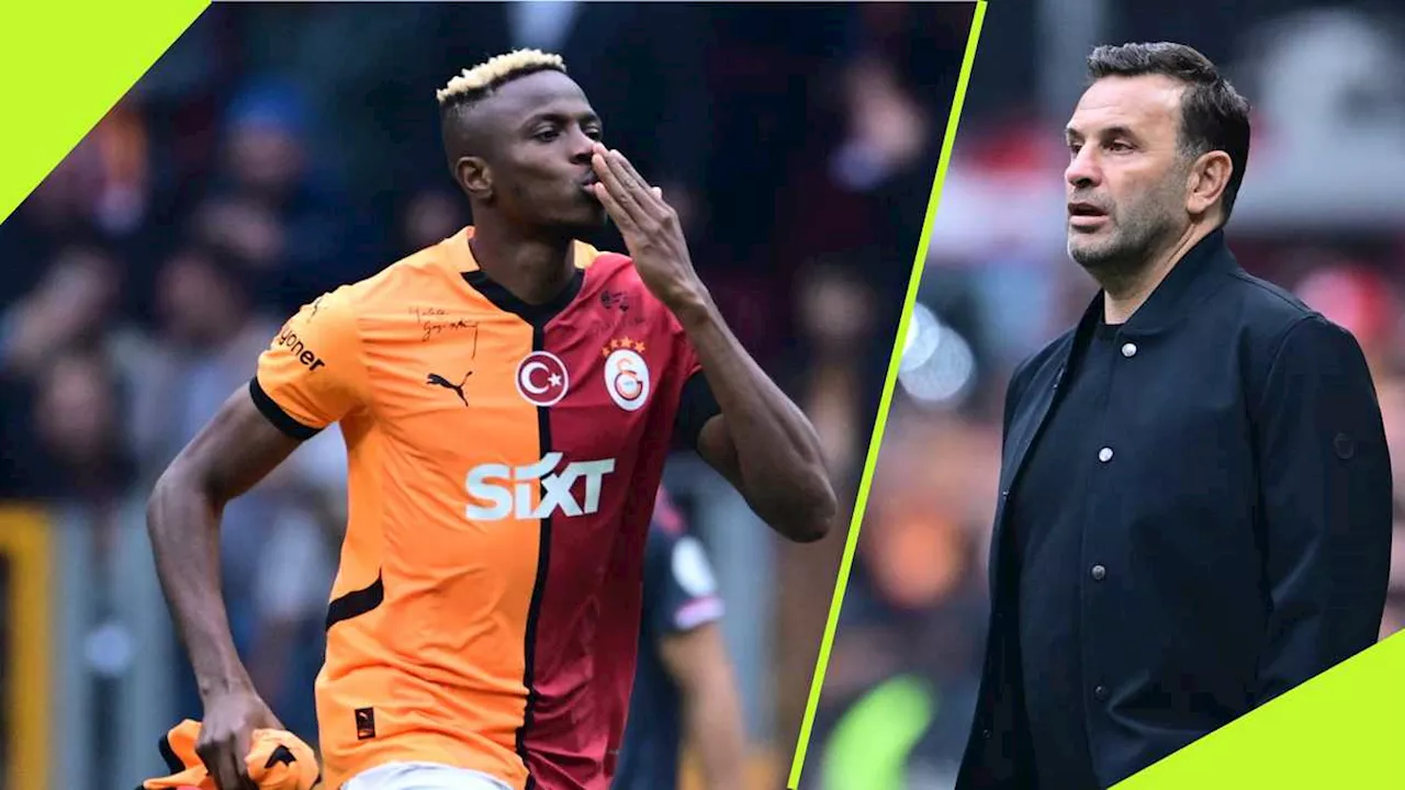 Galatasaray Coach Buruk Drops Huge Hint on Victor Osimhen’s Next Club