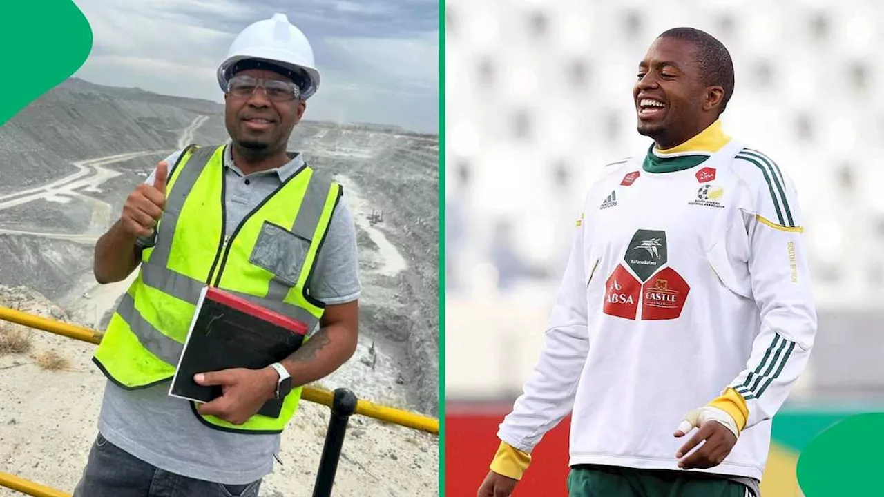 Itumeleng Khune Gives Fans Glimpses of Life as a Construction Worker as a Health and Safety Officer