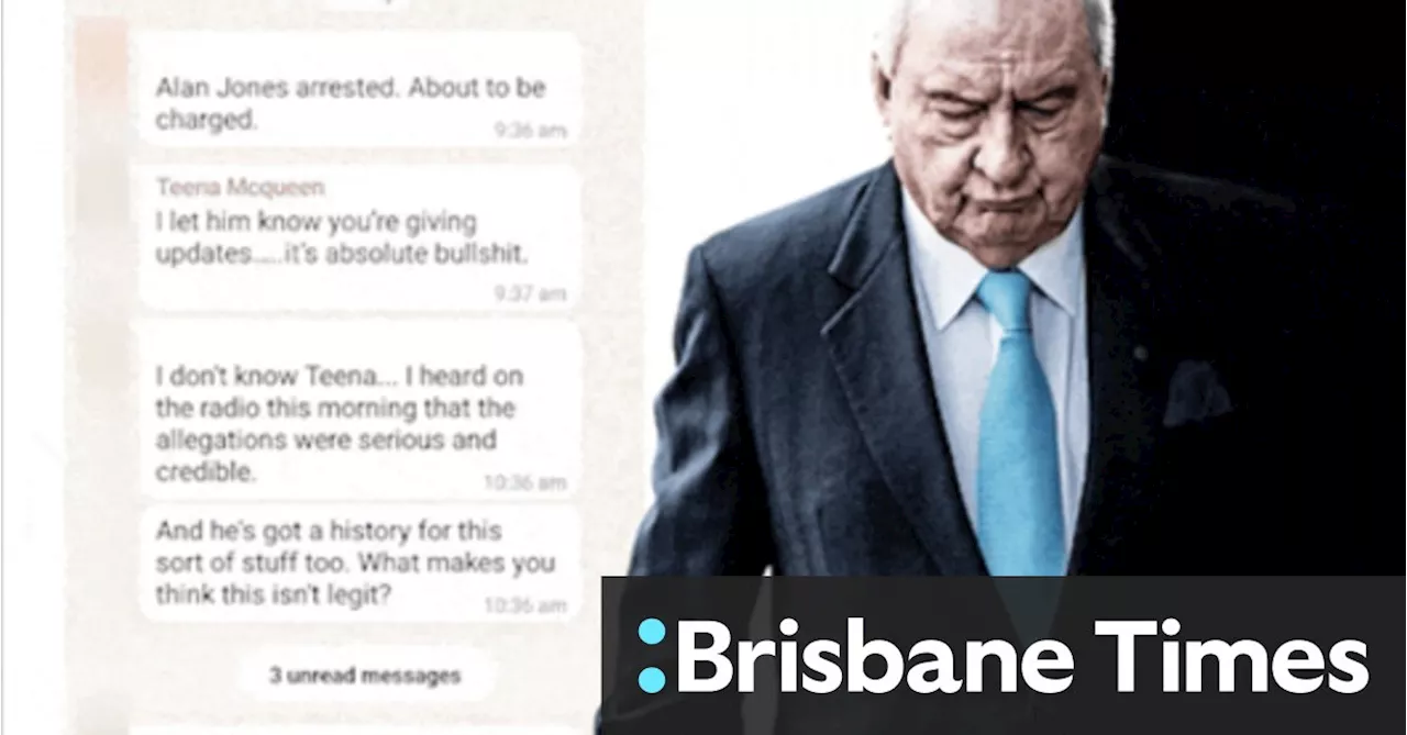 Teena McQueen defends Alan Jones in encrypted WhatsApp group rant