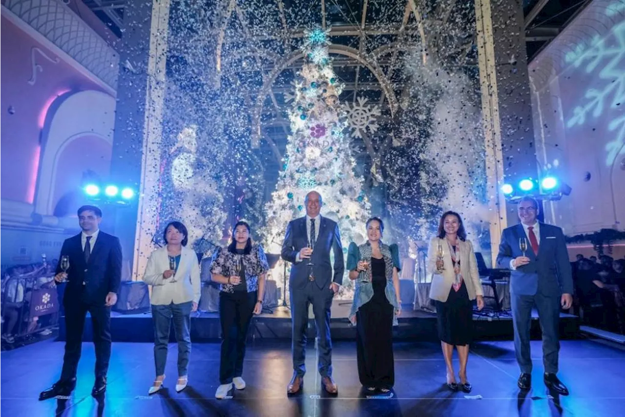 Okada Manila rings in the festive season with a dazzling Grand Christmas Tree Lighting Celebration