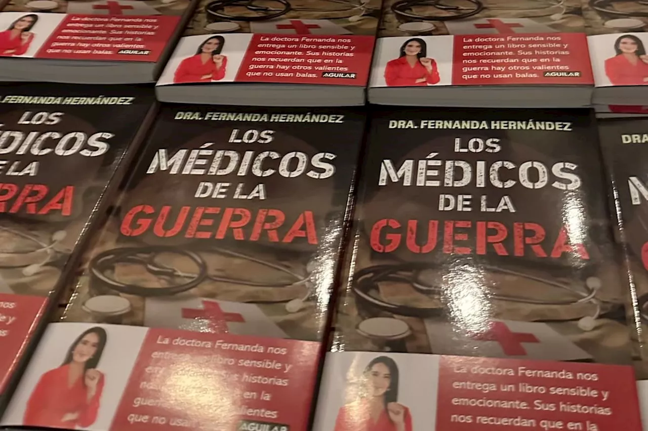 El país debe conocer las historias de médicos militares: Doctora Hernández sobre su libro