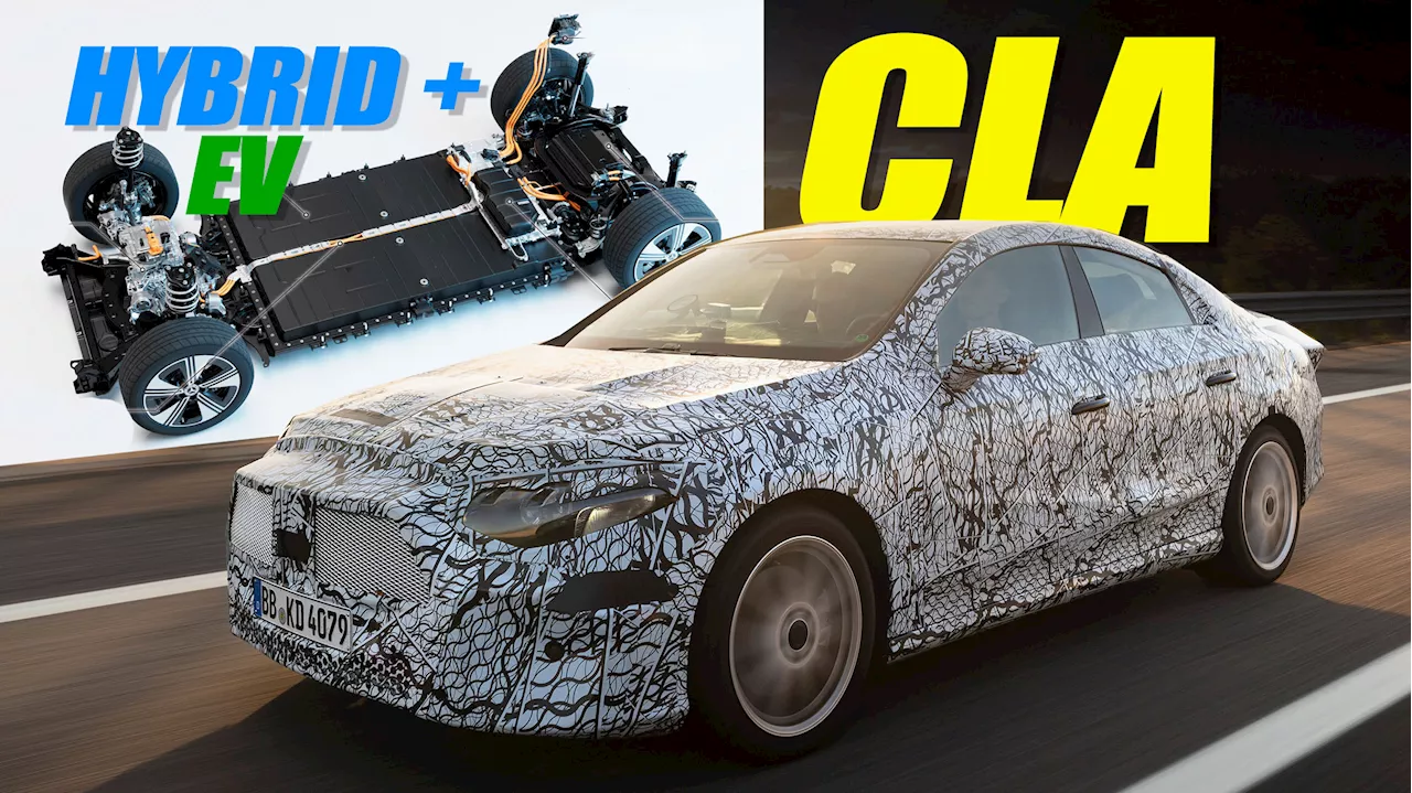 Mercedes Details New CLA’s Two EV And Three Hybrid Powertrains