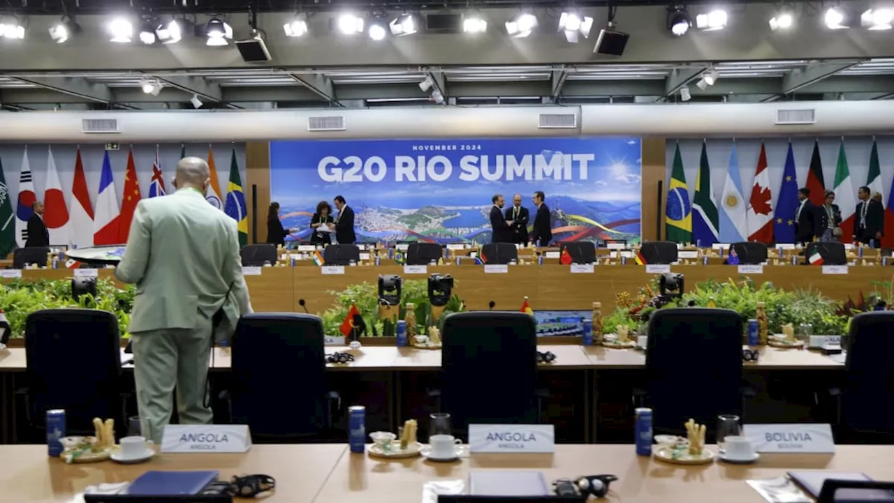 G20 summit begins in Rio as Trump's return unsettles global order