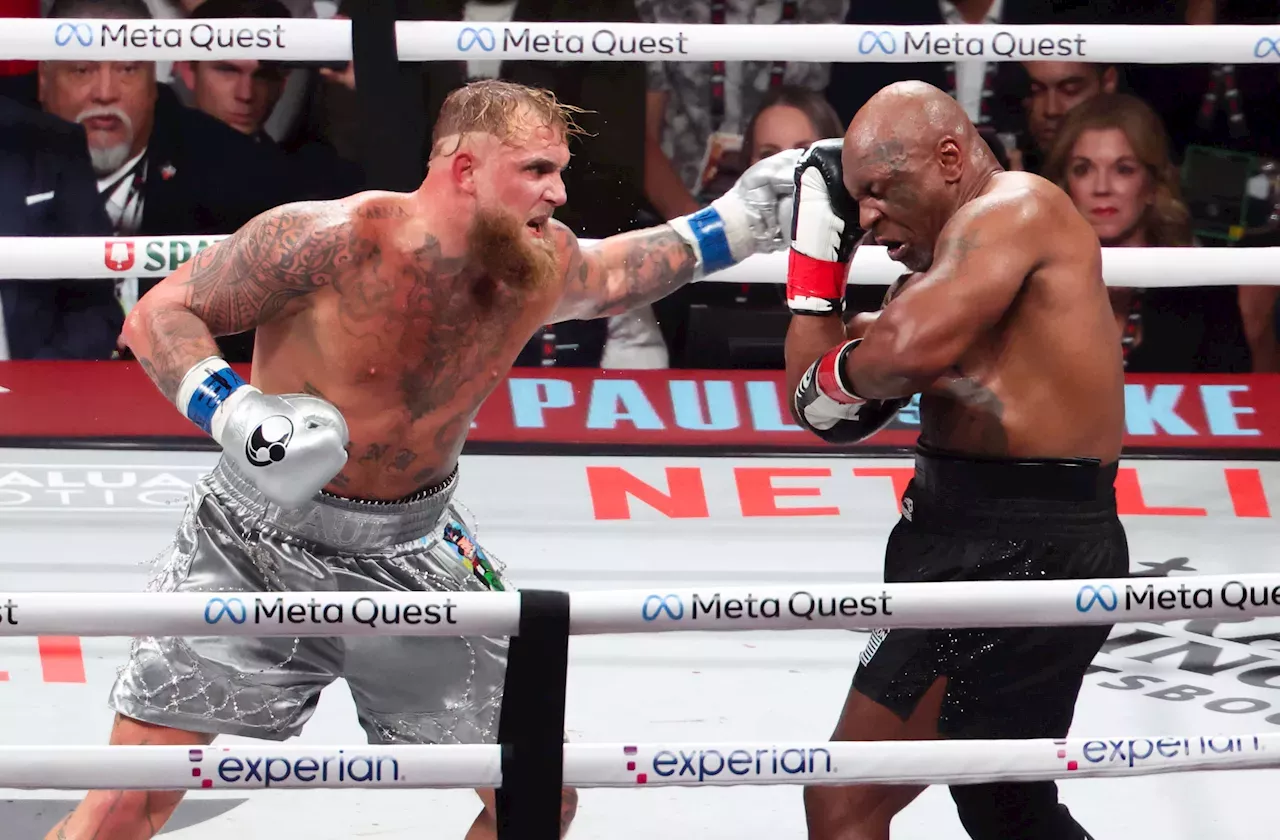 Jake PaulMike Tyson Boxing Match Makes Combat Sports Betting History United States