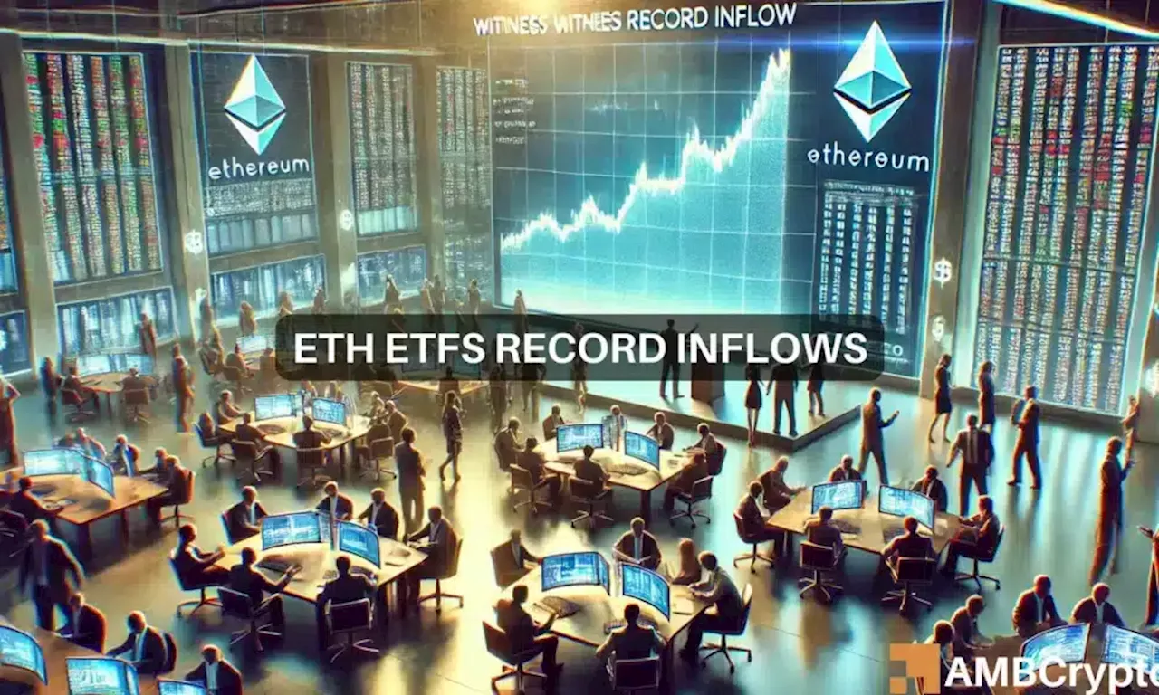 Ethereum ETFs hit $515M record inflow, but ETH’s troubles remain