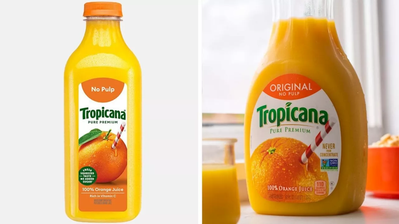 Tropicana fans are ditching the brand after a bottle redesign