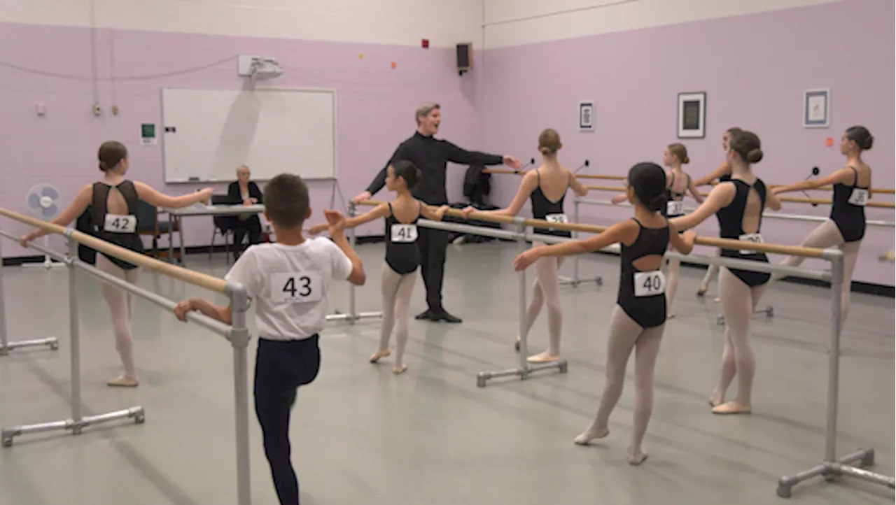 Canada's National Ballet School holds auditions for young dancers in Ottawa