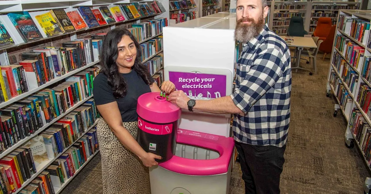 How it is easier for people in Renfrewshire to recycle small electrical items