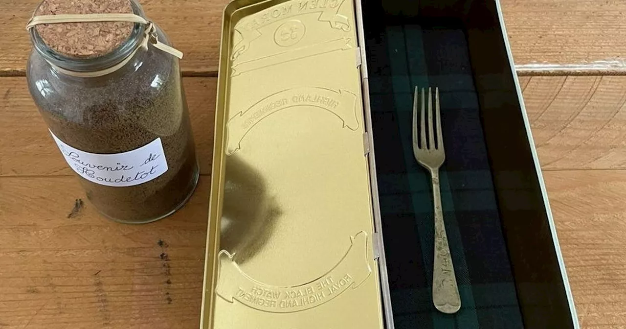 Son of missing Scots war hero given his dad's fork found in French house