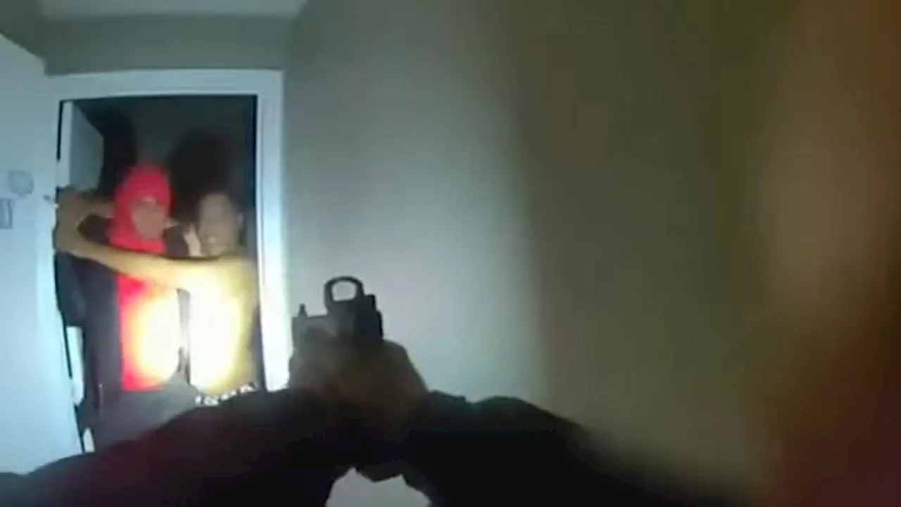 Terrifying moment cops shoot and kill father who called 911 for help during a home invasion