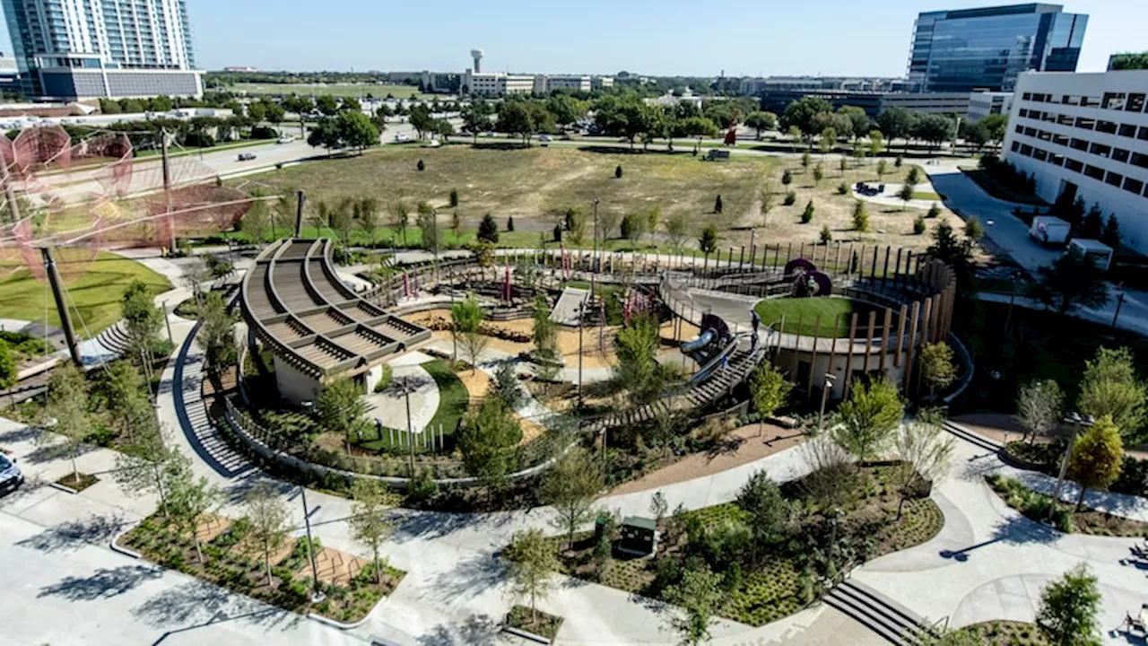 Frisco makeover: 5.7-acre park brings art, greenery to Dallas suburb