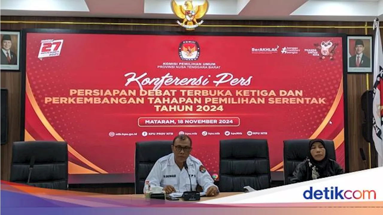 Debat Ketiga Pilgub NTB Bakal Bahas Sinergitas Pembangunan Pusat-Daerah