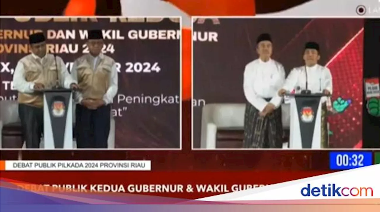 Mawardi Singgung 'Saya Tahu Caranya' saat Debat Pilgub Riau ke Nasir