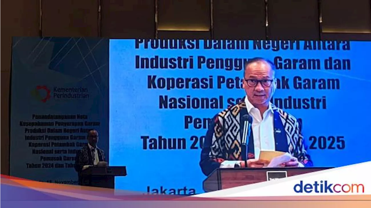 Industri Aneka Pangan-Farmasi Dilarang Impor Garam Mulai Tahun Depan!