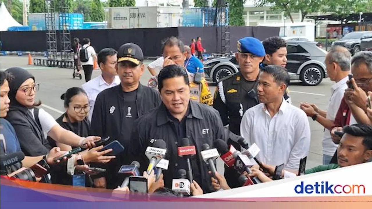 Erick Thohir Harap Ada Peningkatan Kualitas Rumput Stadion GBK