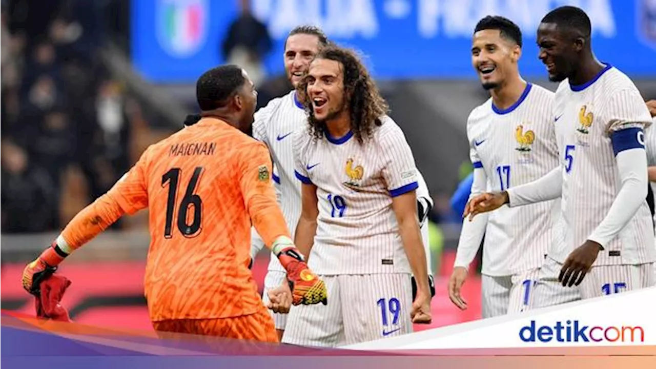 Italia Vs Prancis: Les Bleus Sukses Balas Dendam