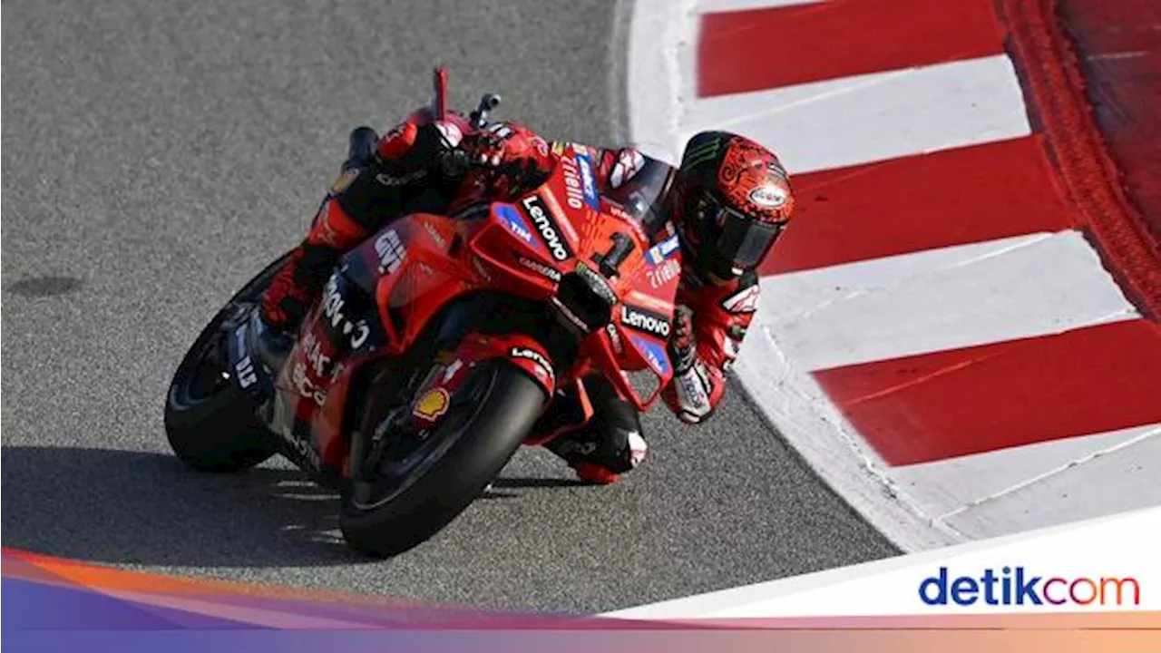 MotoGP Barcelona 2024: Bagnaia, Marquez, dan Martin Naik Podium