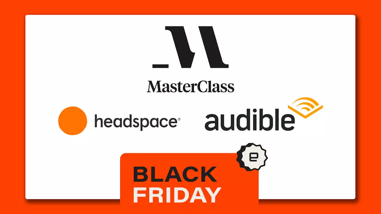 The best Black Friday subscription deals for 2024: Audible, Kindle Unlimited, MasterClass and more