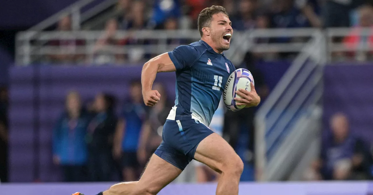 Antoine Dupont nommé pour le titre de meilleur joueur de rugby à VII en 2024