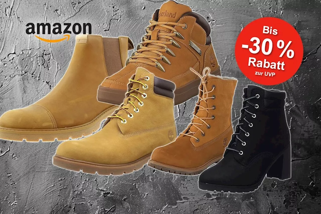 Mega Timberland Sale bei Amazon: Bis zu 30% auf Timberland Schuhe bei Amazon sparen