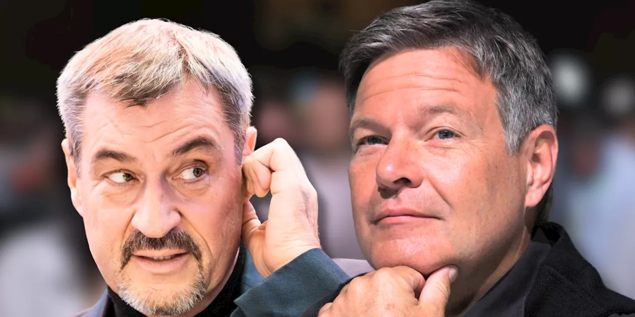 Robert Habeck über Markus Söder: Er hat einen „Crush auf mich“