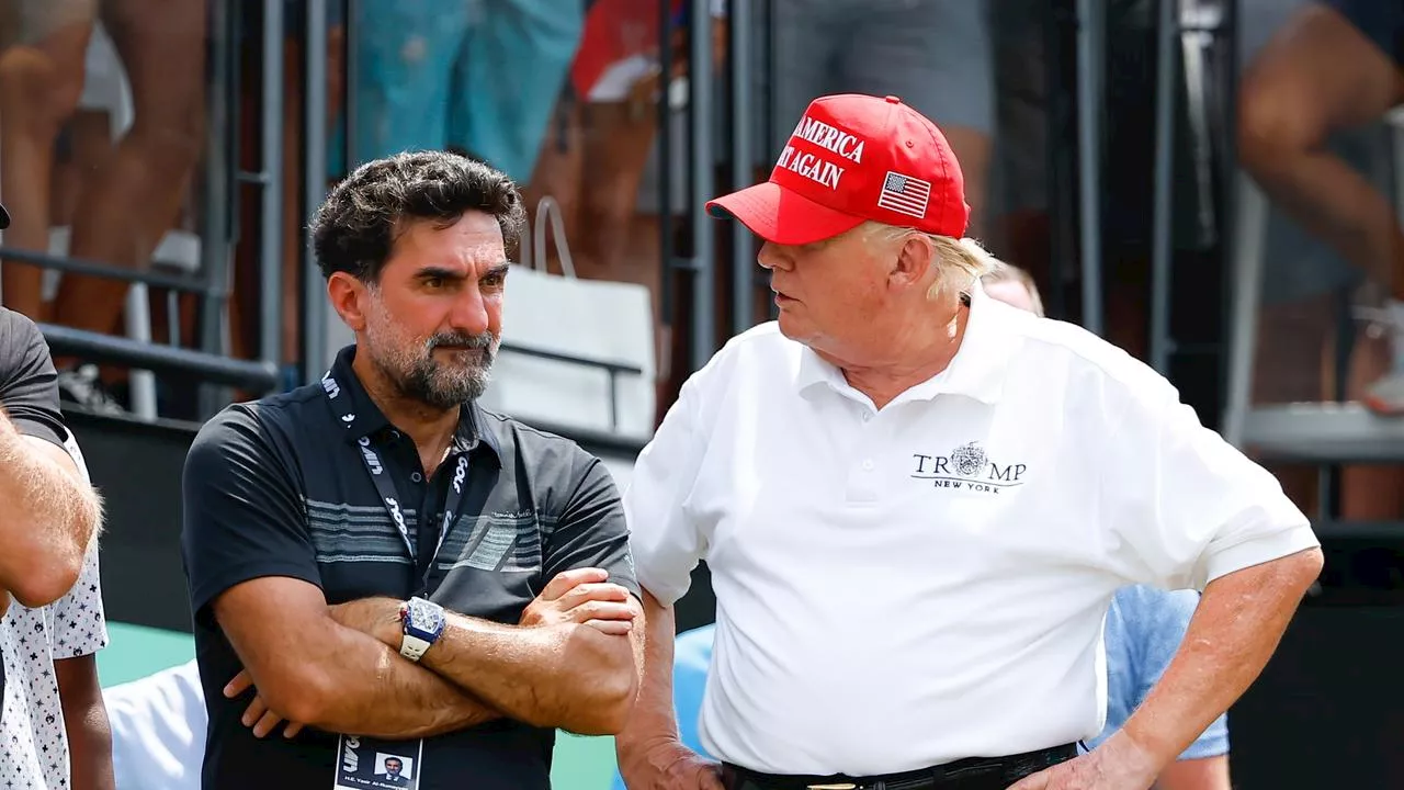 Big hint over golf merger as Trump meets with PGA and LIV bosses