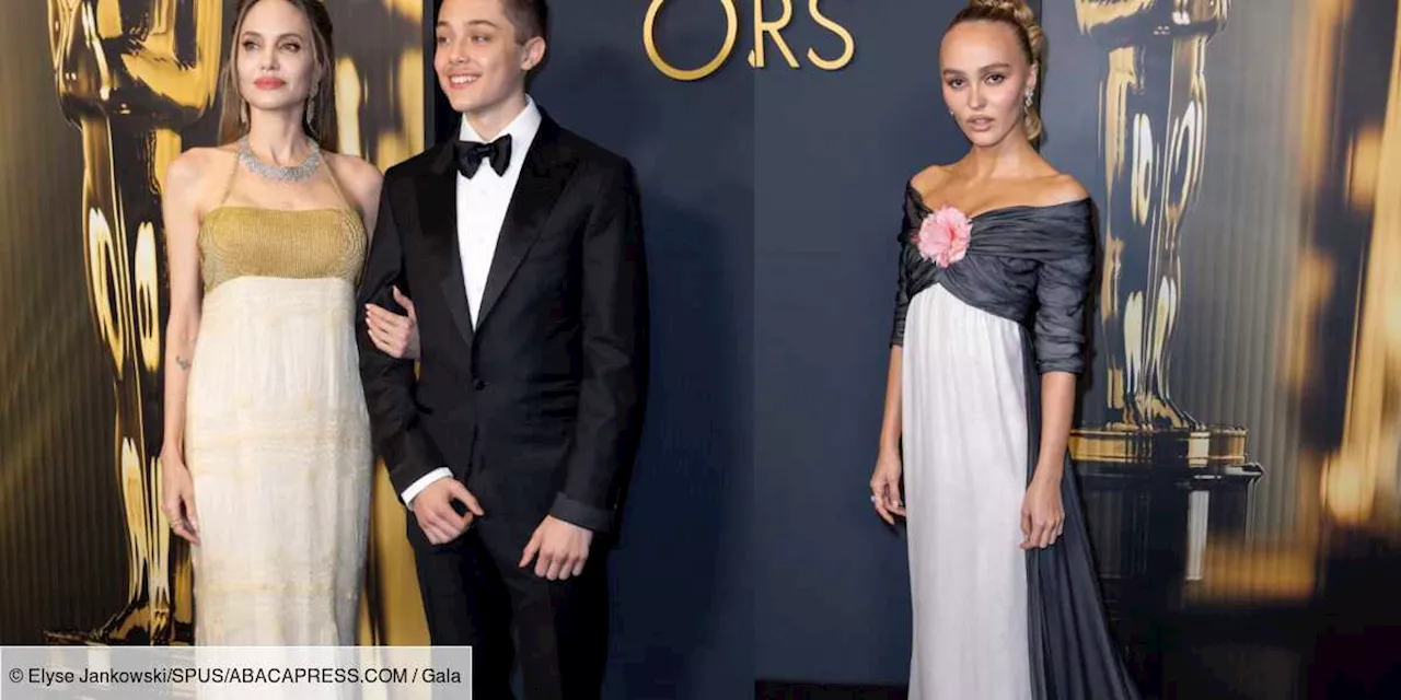 – Angelina Jolie, Lily-Rose Depp, Demi Moore… pluie de stars très glamour aux Governors Awards