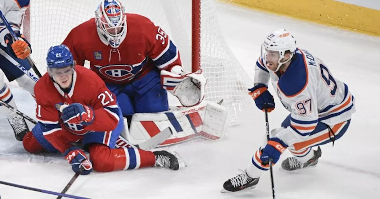 Oilers continue road trip with Monday matchup against the Habs in Montreal