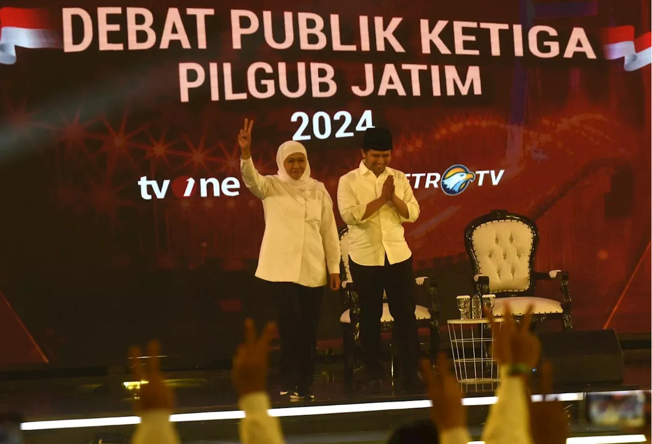 Debat Ketiga Pilgub Jatim, Paslon Adu Program Membangun Infrastruktur