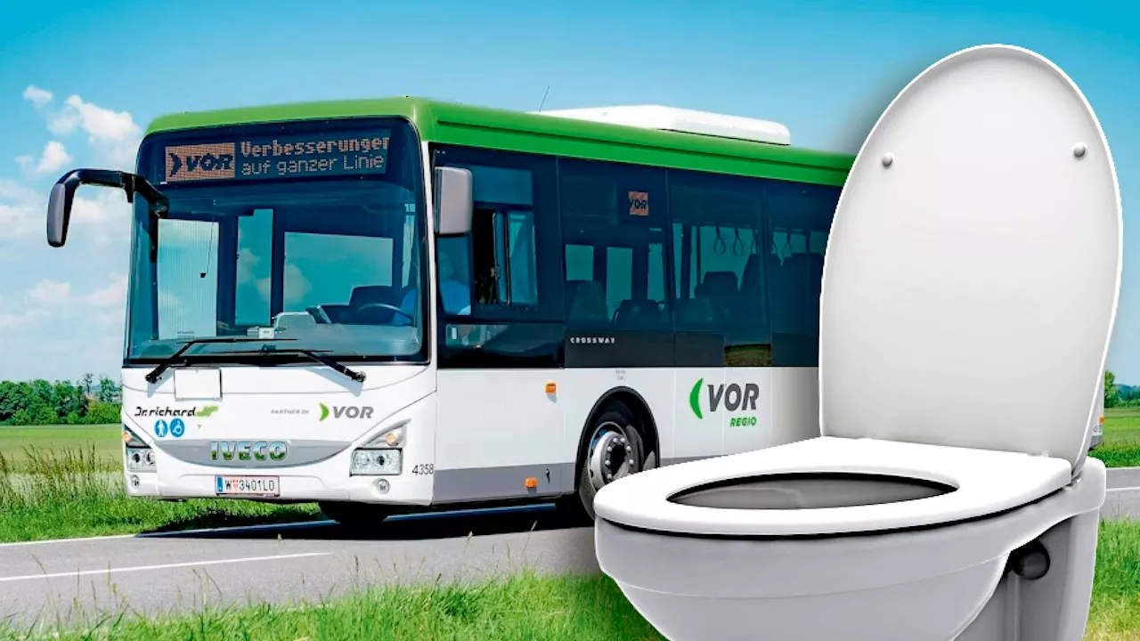 15 Stunden ohne Toilettenpause - Pipi-Protest – Busfahrer kämpfen gegen Klo-Notstand