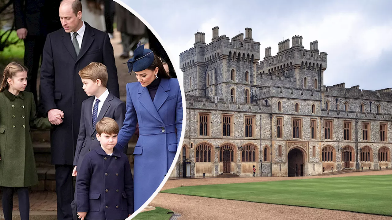 Kate, William & Kids schliefen - Schock für Royals! Einbruch auf Schloss Windsor