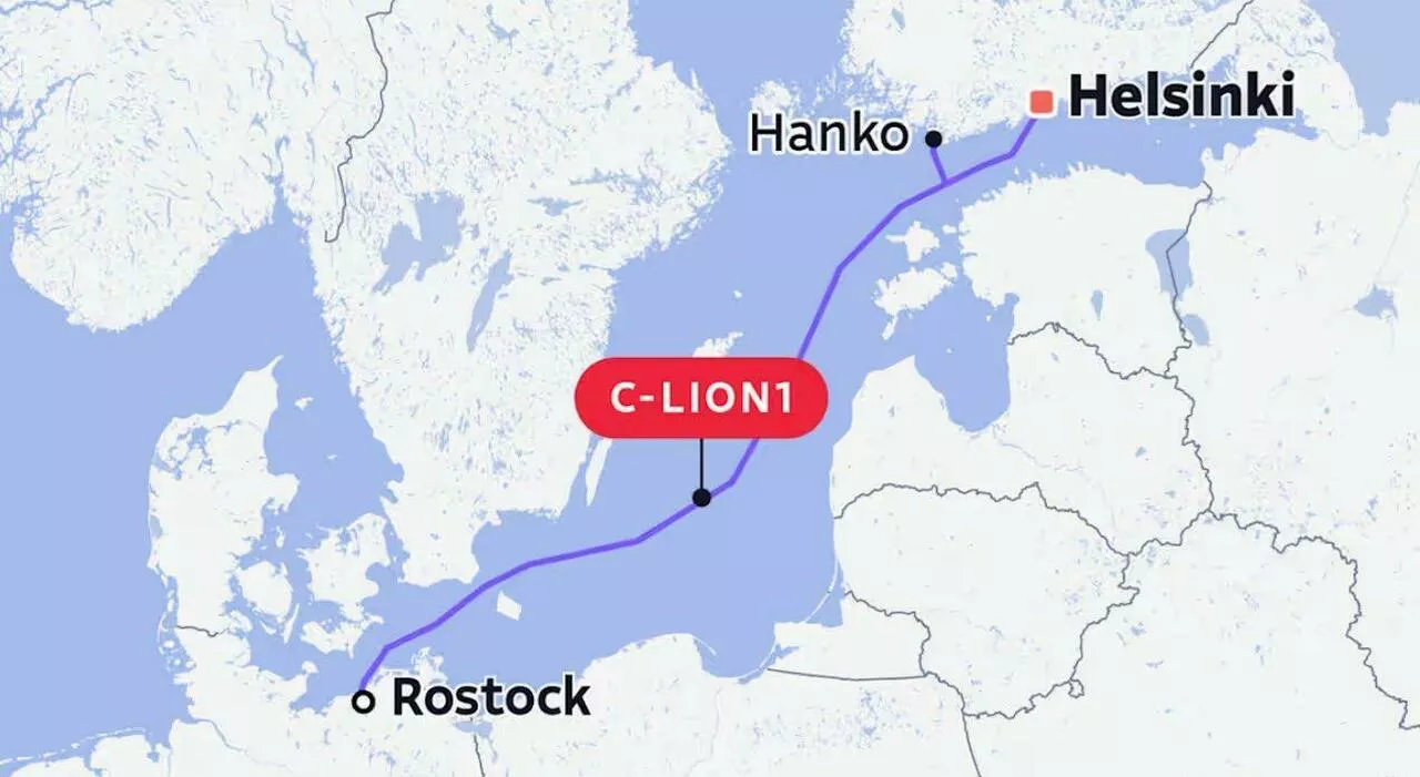 Cavo sottomarino tra Finlandia e Germania si rompe: sabotaggio russo? «Non è stato un incidente»