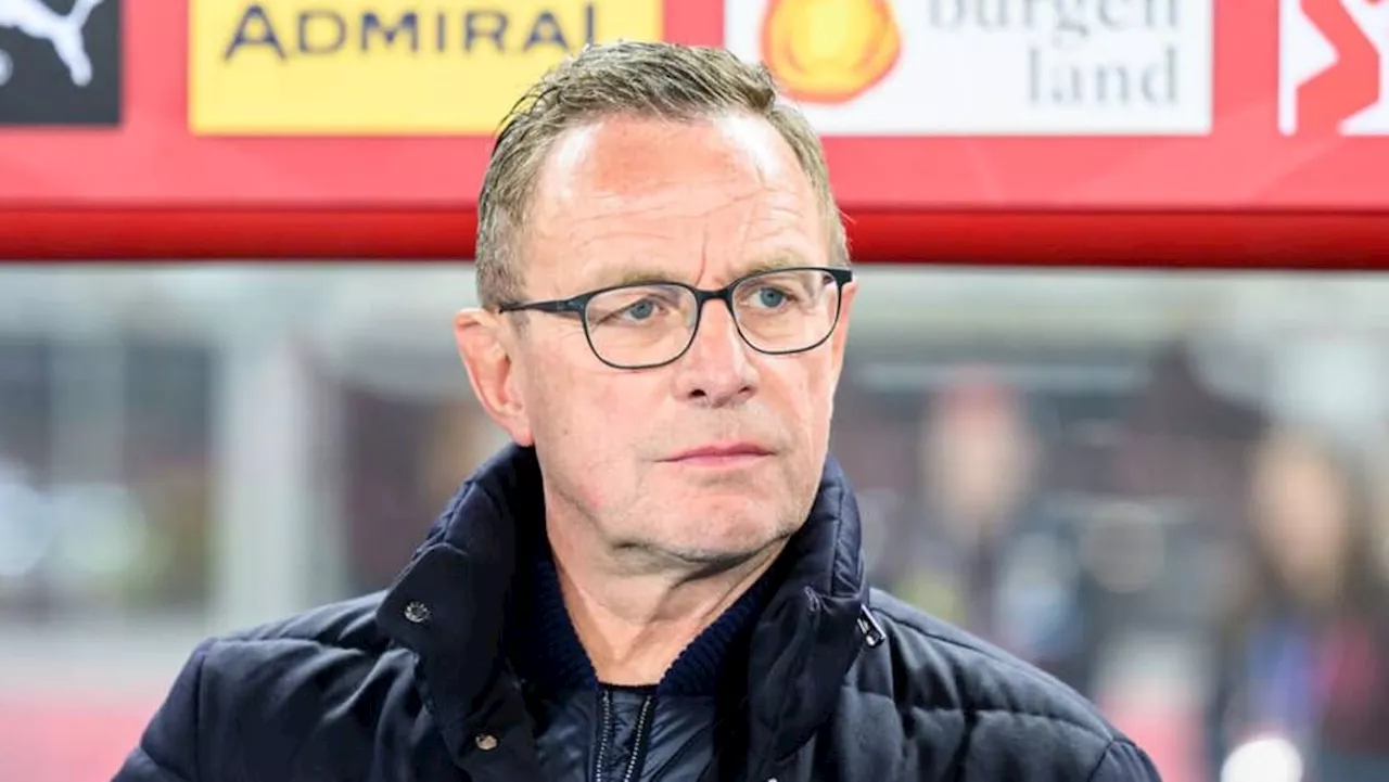 Rangnick nach 1:1 gegen Slowenien: 'Ich war als Teamchef selten zufriedener'