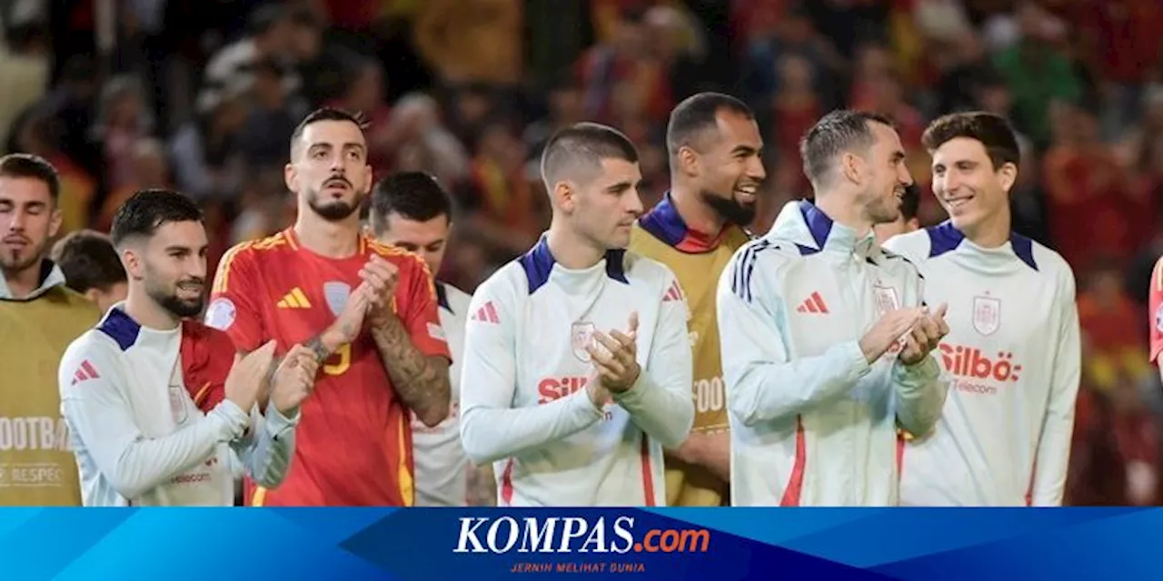 Hasil UEFA Nations League: Spanyol Kalahkan Swiss, Portugal Imbang