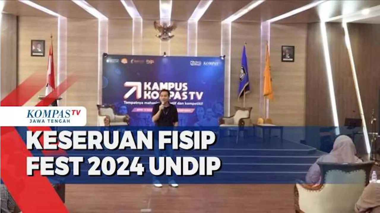 Keseruan FISIP FEST 2024 UNDIP