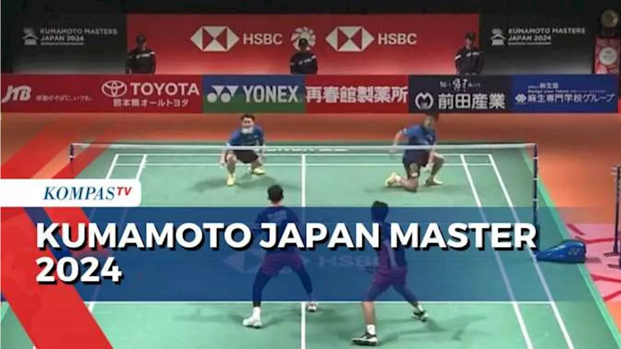 Kumamoto Masters 2024: Fajar-Rian Menang atas Takuro-Yugo di Final